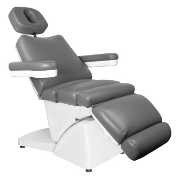 ActivShop FOTEL KOSMETYCZNY ELEKTR. AZZURRO 878 5 SILN. SZARY